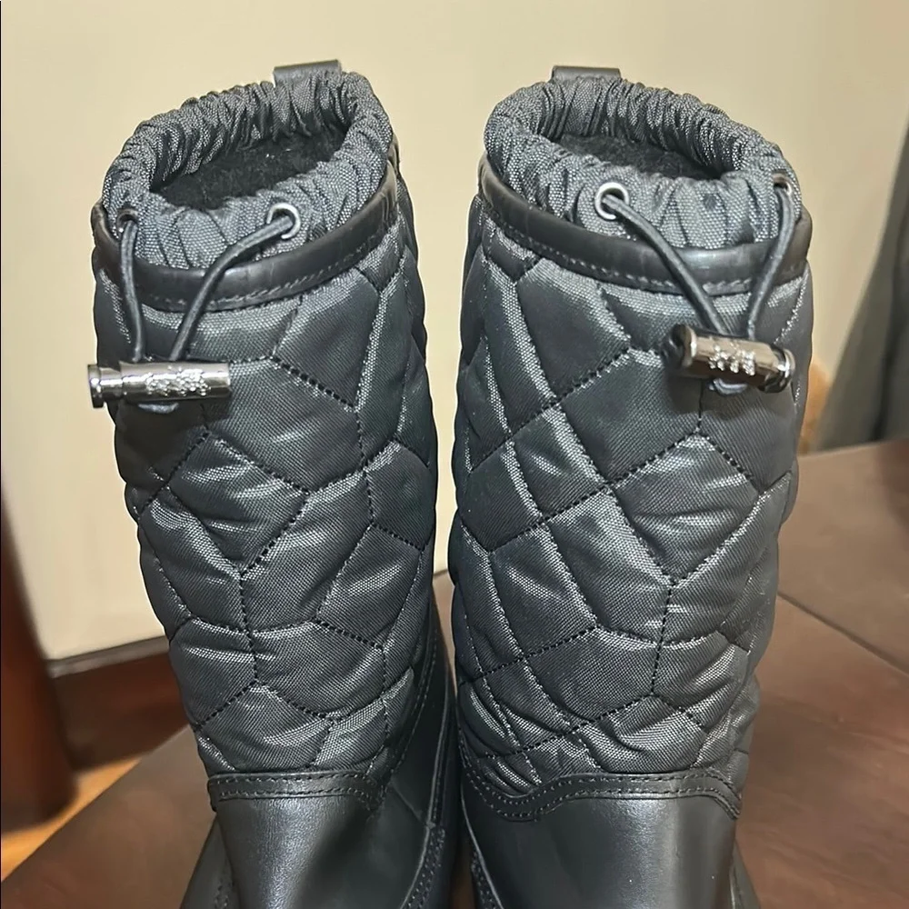 Coach New York Samara Aniline Black Winter Boots - Picture 7 of 14